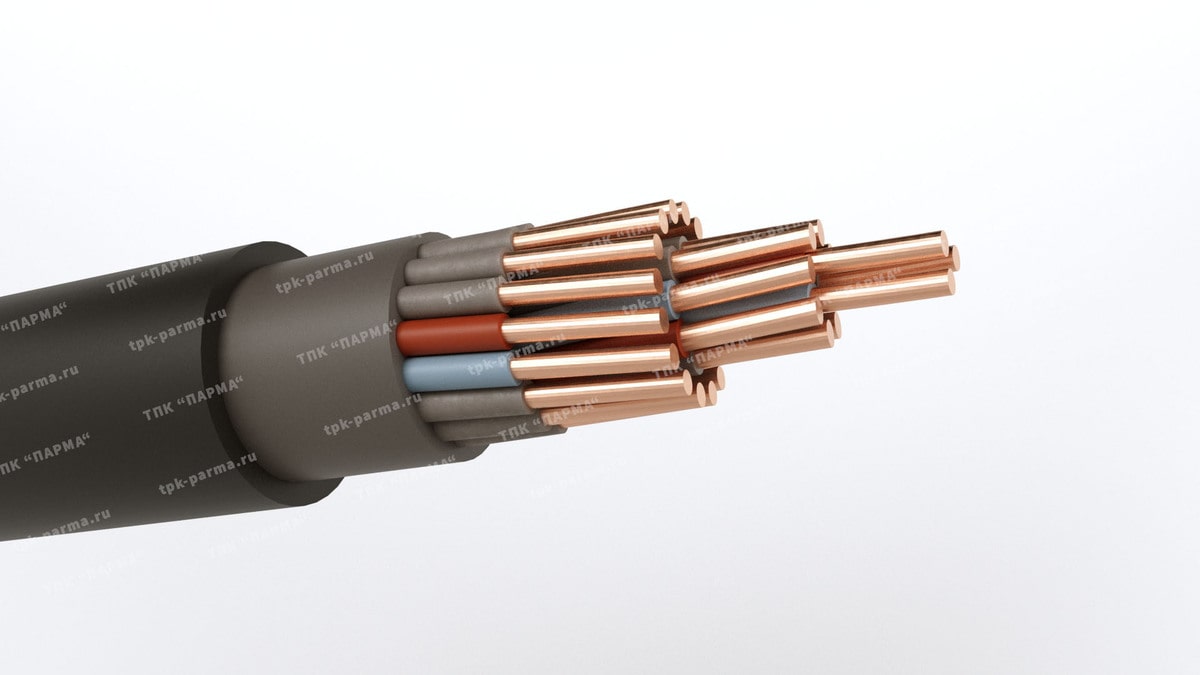 Фотография провода Кабель КППГнг(A)-HF 5х2,5