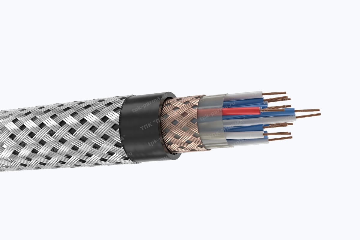 Фотография провода Кабель КУПсЭВ-П (19х2х0,5)эф