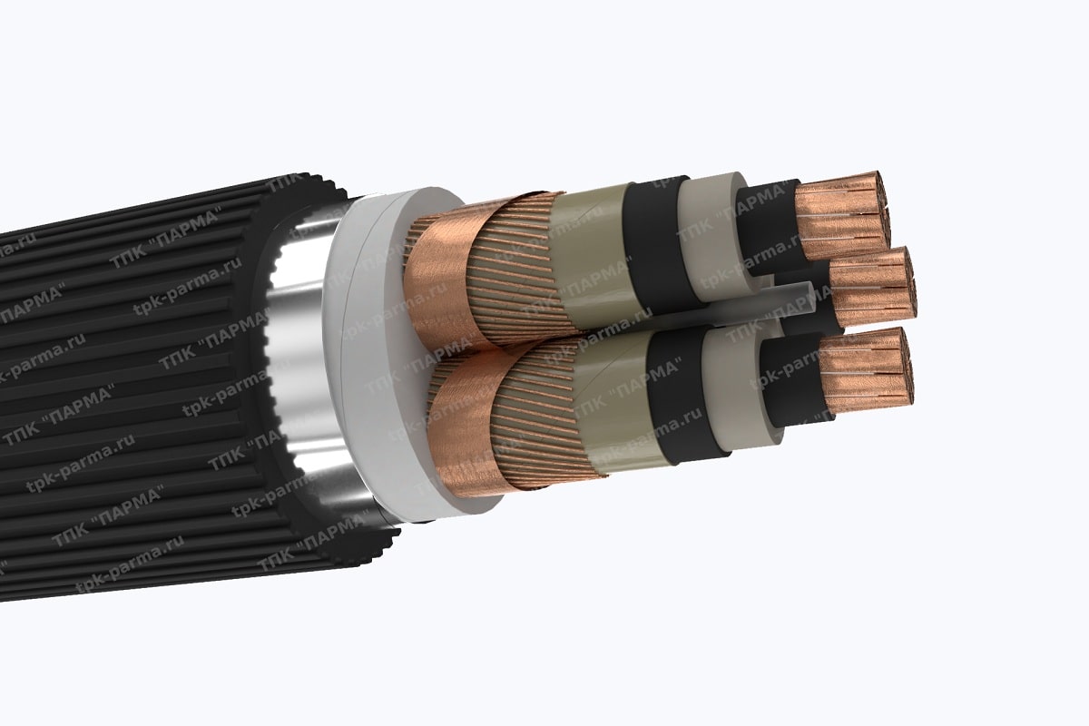 Фотография провода Кабель ПвПу2гж 1х240/50 - 20кВ