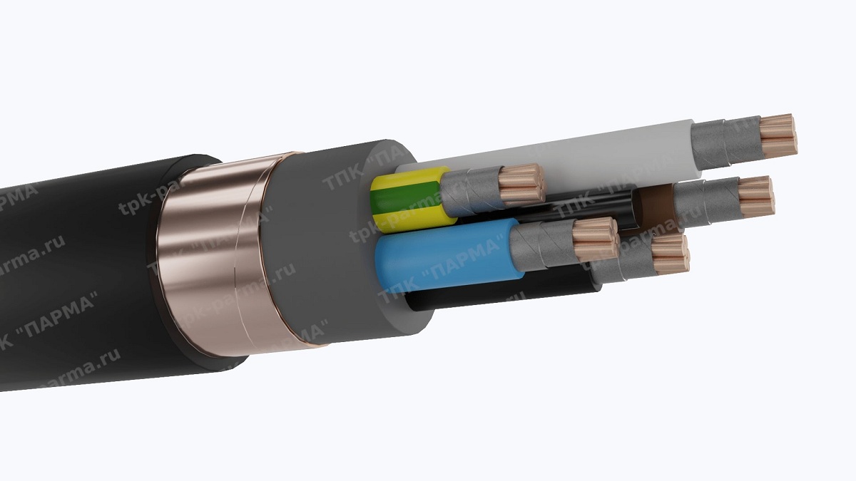 Фотография провода Кабель ВВГЭнг(A)-FRLS 5х10