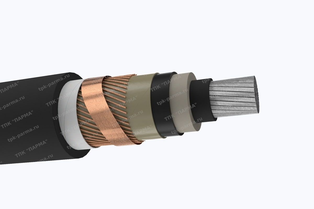 Фотография провода Кабель АПвПу 1х400/35 - 20кВ